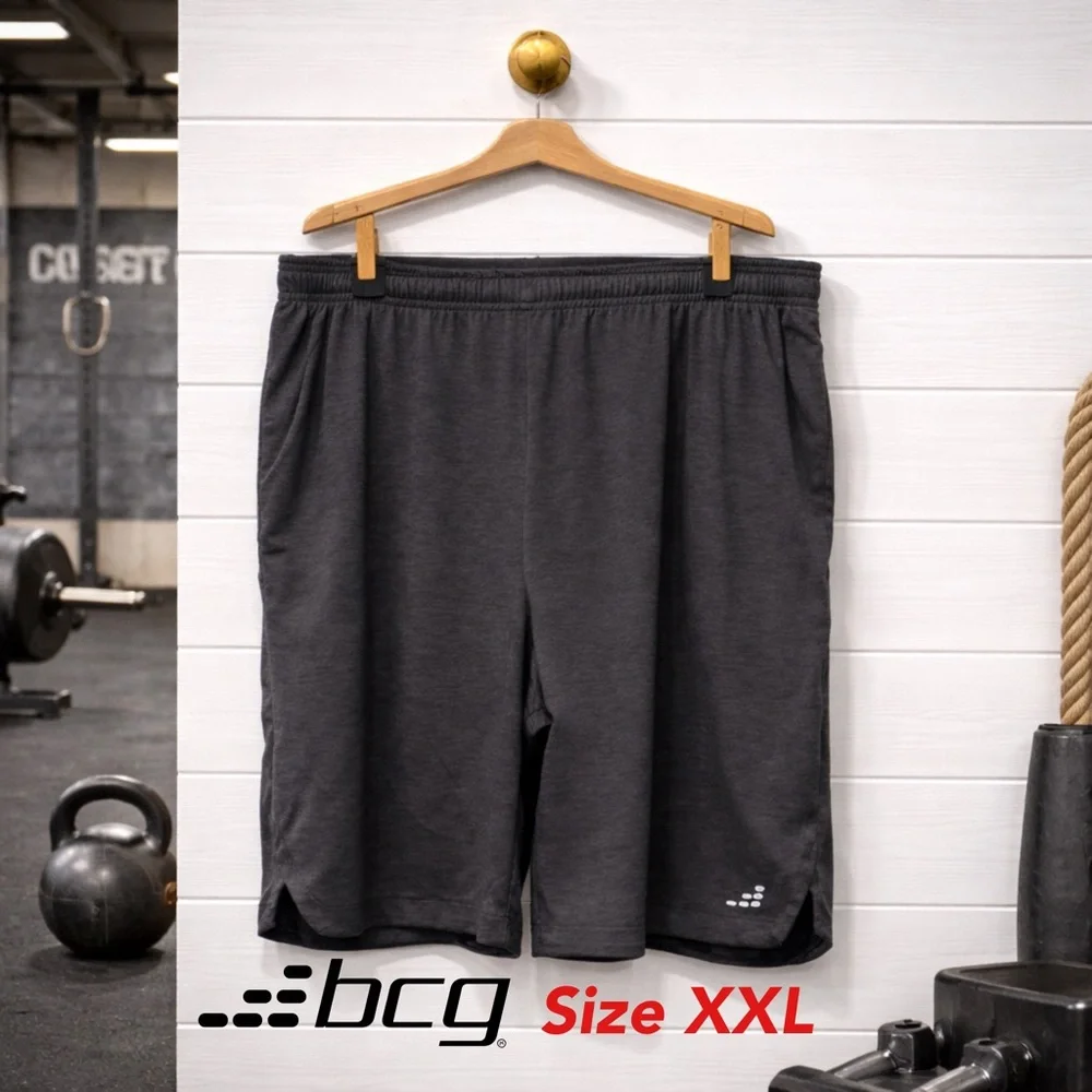 🩵♥️👉Men’s BCG Athletic Shorts-Running Workout CrossFit Basketball-Size XXL